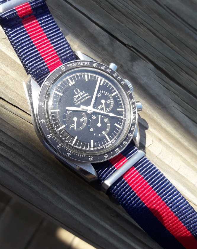 Omega Speedmaster 145.022 - 69 mit Nato strap