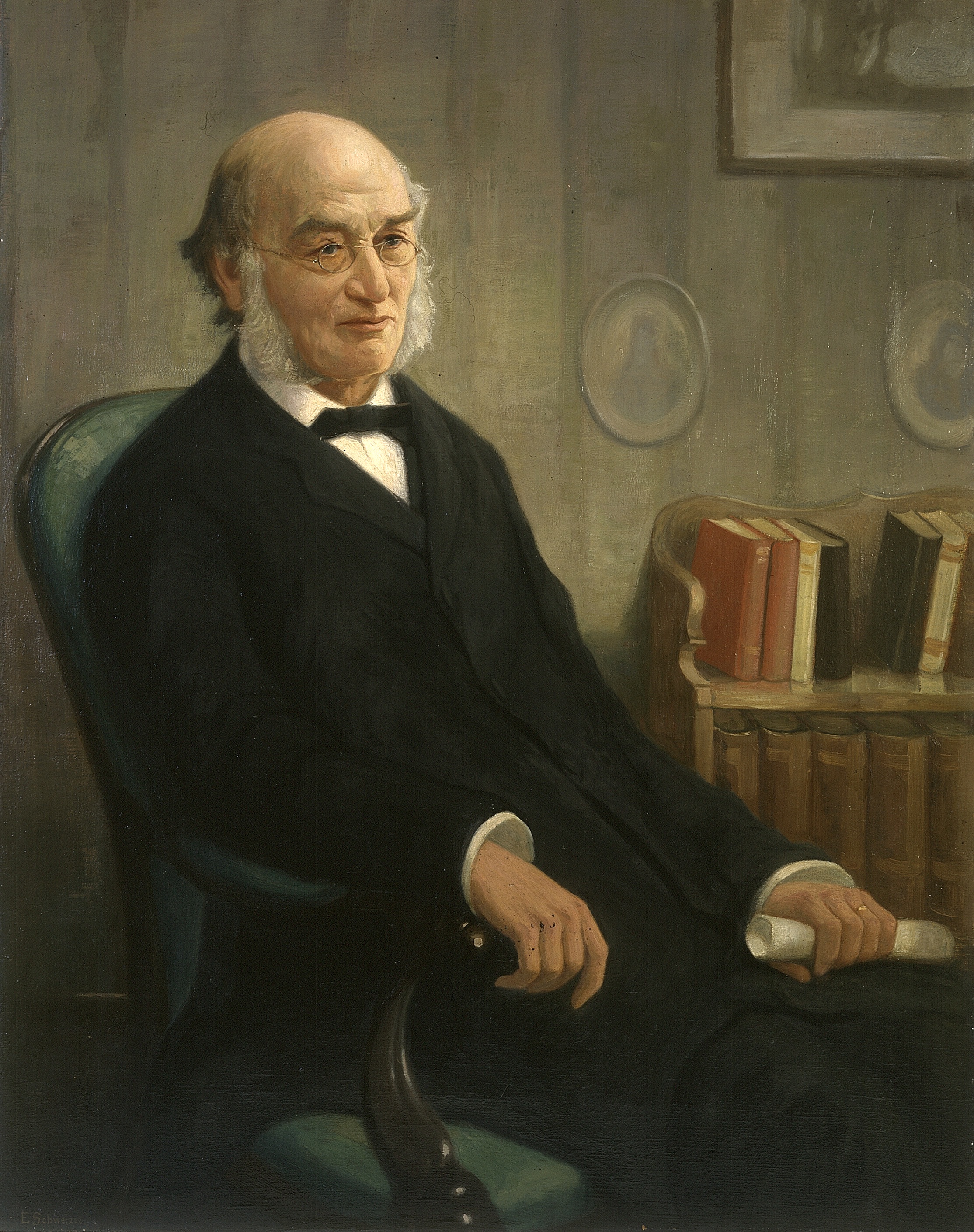 Peter Conradin v. Planta (1815-1902). Der erste Präsident unserer Gesellschaft.