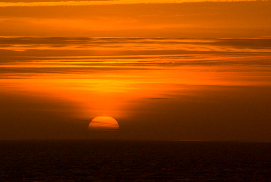 Juli 2023: Sonnenuntergang, Fritz Zahn