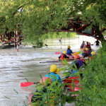 Vor unserem Bootshaus