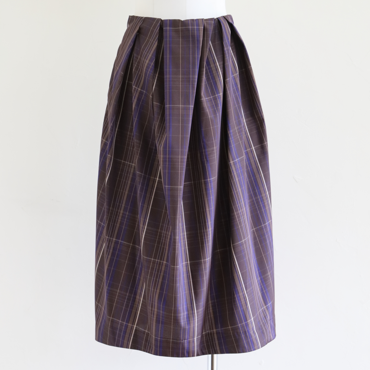 DRIES VAN NOTEN SONISTA 2036 W.W.SKIRT BROWN - CLOSET