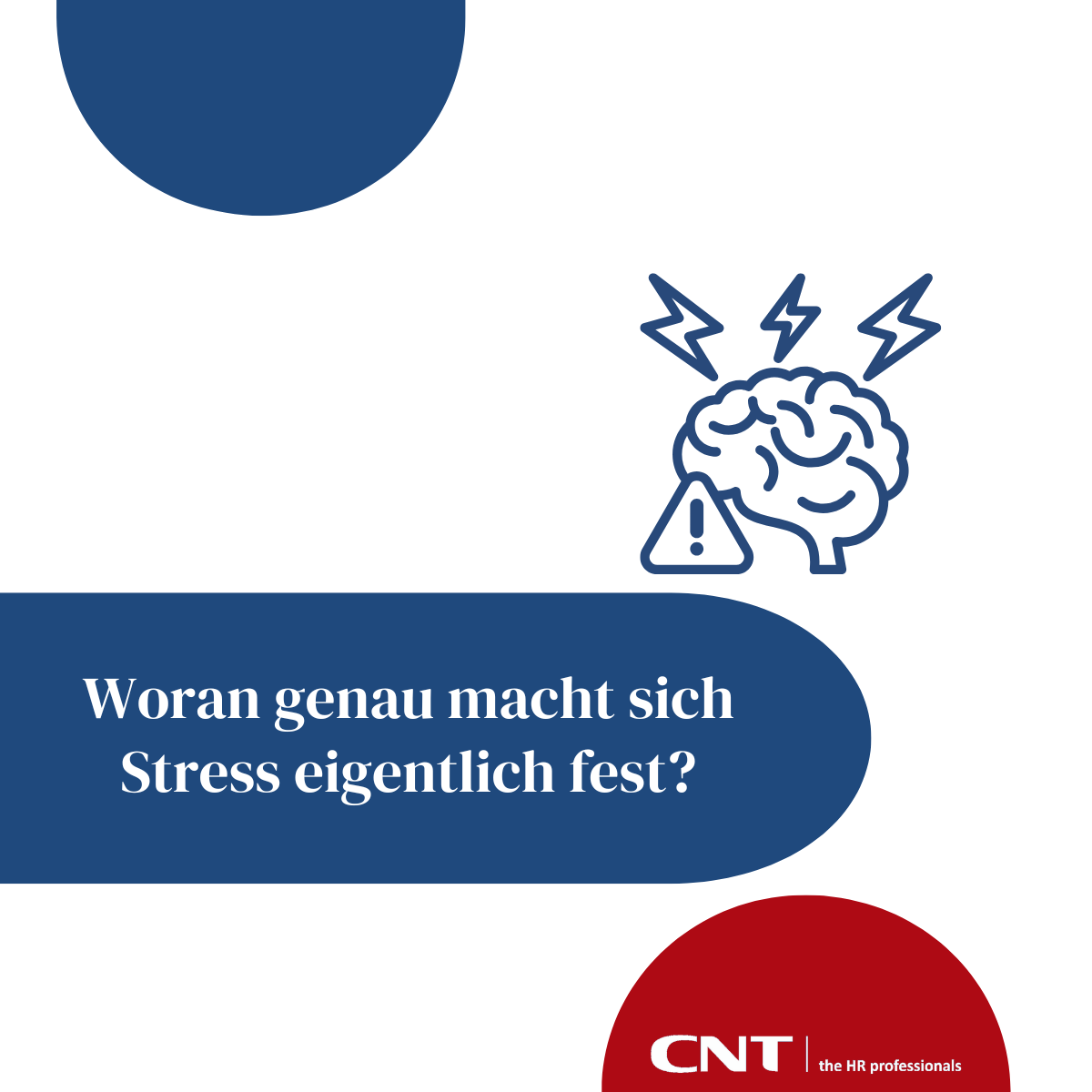 Woran genau macht sich Stress eigentlich fest?