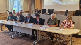 Signature convention ACCOB -WWF-Mairie- CEN-ONF-Lycée Agricole 19 juin 2023