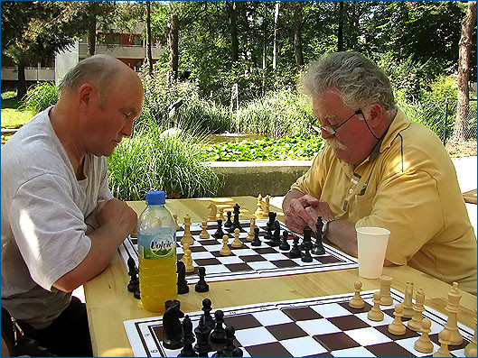 Photo Freizeit-Schach im Pelikan Park 2010