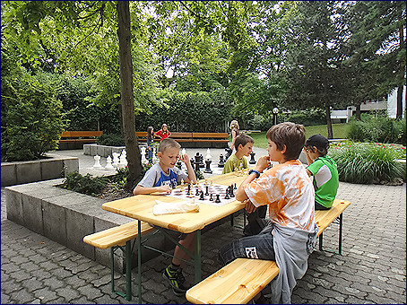 Photo Ferien-Schach im Pelikan Park 2011