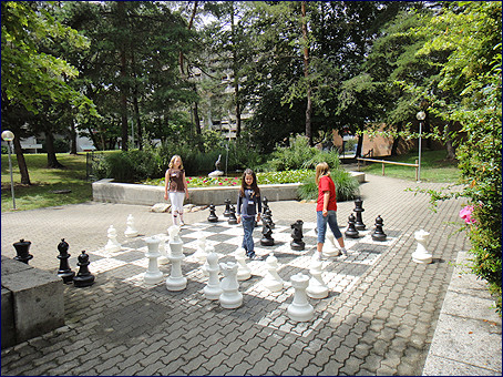 Photo Ferien-Schach im Pelikan Park 2011