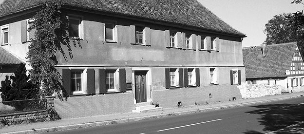 Das neue Schloss wurde von der Familie Senger im 17. Jhdt. gebaut