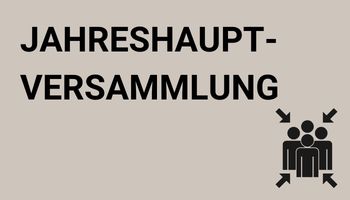 Jahreshauptversammlung