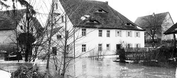 Überschwemmung Bruckmühle 2010