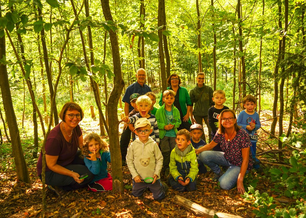 Gruppenbild mit Bürgermeisterin