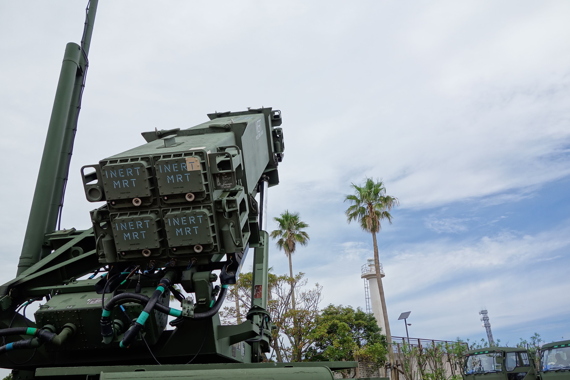 自衛隊みなと祭り　「PAC-3」展示 （鹿児島北埠頭）
