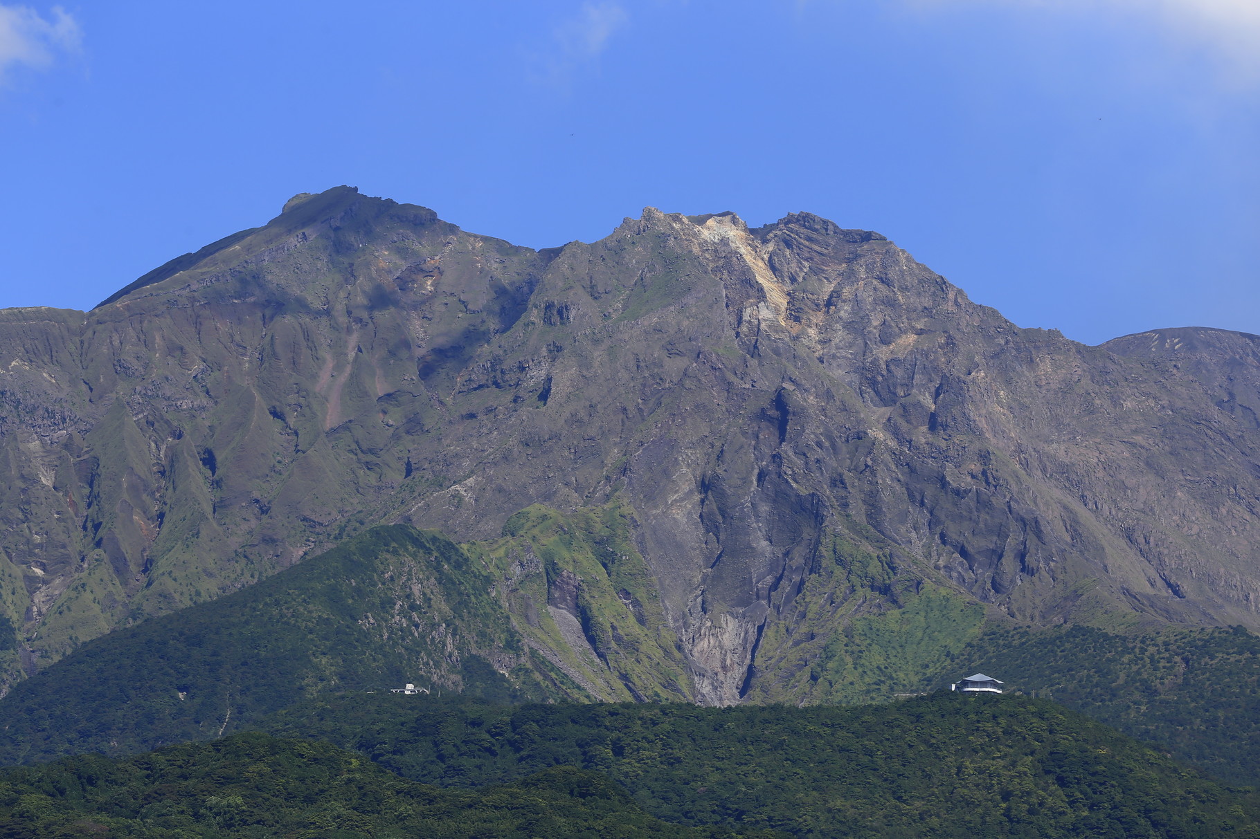 湯之平展望所と桜島（桜島）