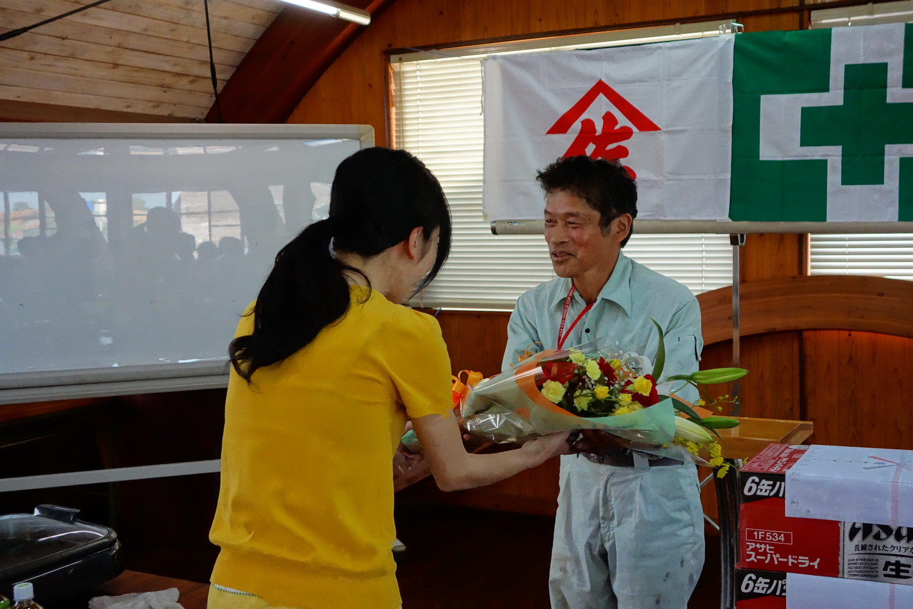6月に定年の区切りを迎えられた宮内さん。引き続きこれからもよろしくお願いします。