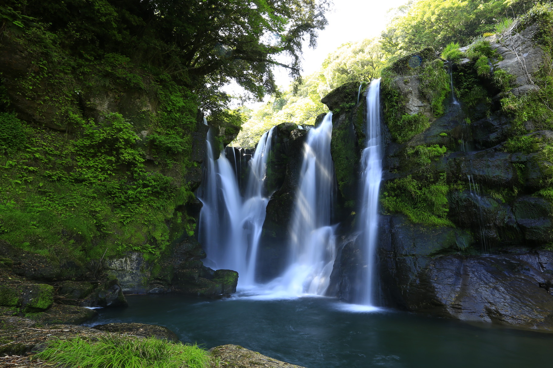 桐原の滝（鹿児島県財部町の大川原峽）