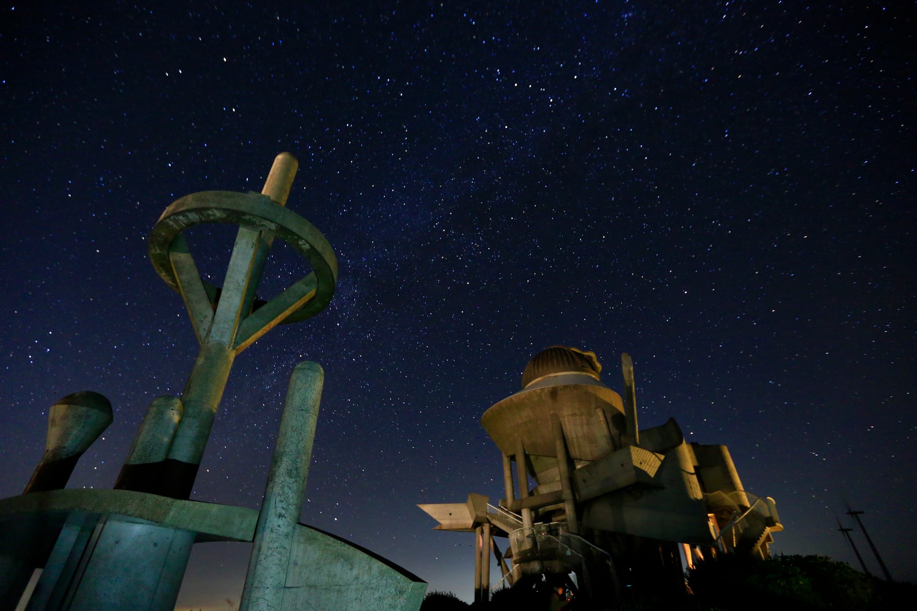 輝北天球館で満天の星空を眺める（鹿屋市輝北）