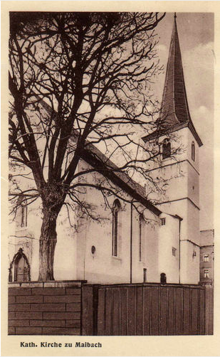 Kirche um 1960