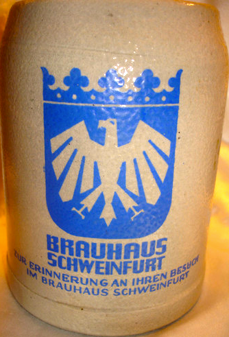 Brauhaus Schweinfurt   Bier Flasche  Pin  Alpa  Unterfranken Bayern 