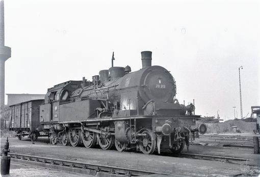 78 313 im Bw Schweinfurt 1964