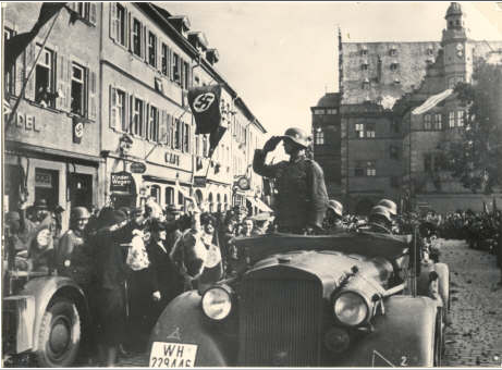  Panzerabteilung 49 kehrt 1940 von der Front zurück