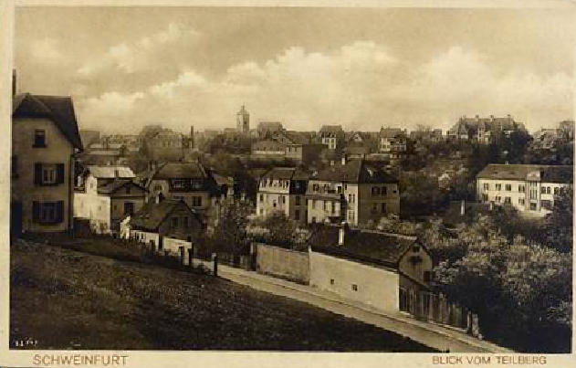 Blick vom Teilberg ca. 1930