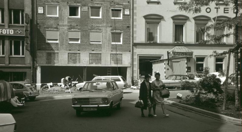 Der Postplatz 1972