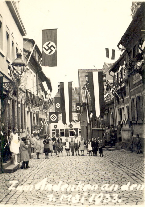 Judengasse 01. Mai 1933