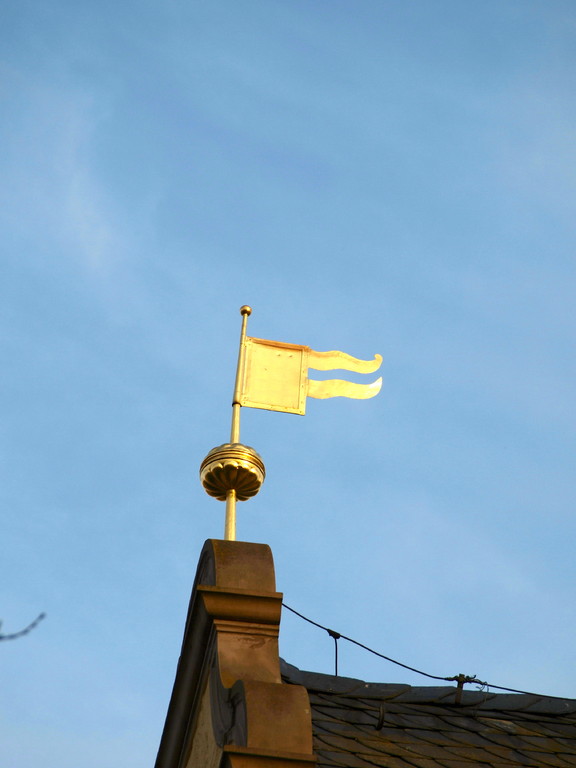 Die Turmfahne des Zeughauses Foto: Dieter Bauer