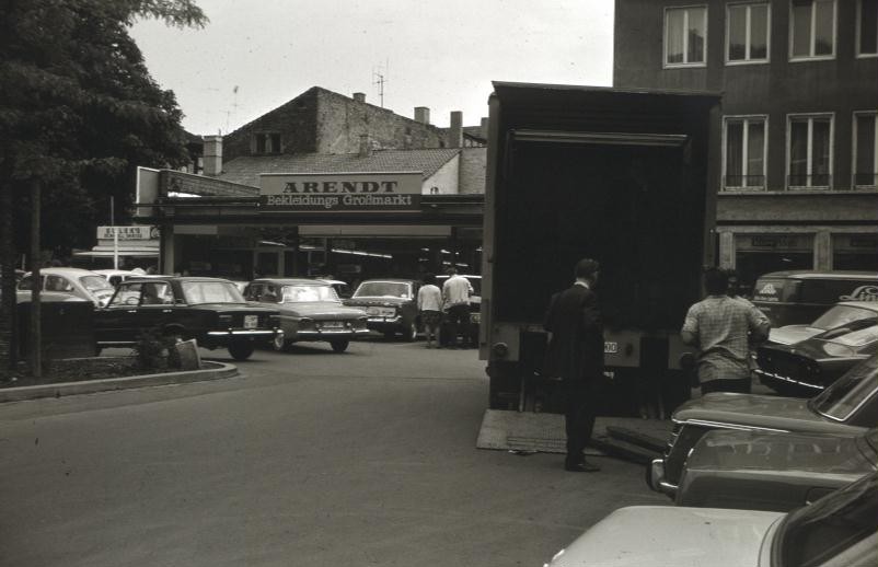 Der Postplatz 1972