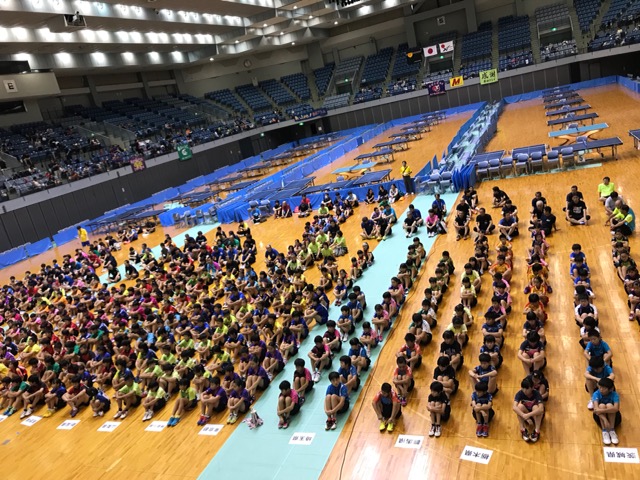 第32回全国ﾎｰﾌﾟｽ東日本ブロック卓球大会 埼玉県卓球クラブ シュエット 小学生 中学生 卓球教室