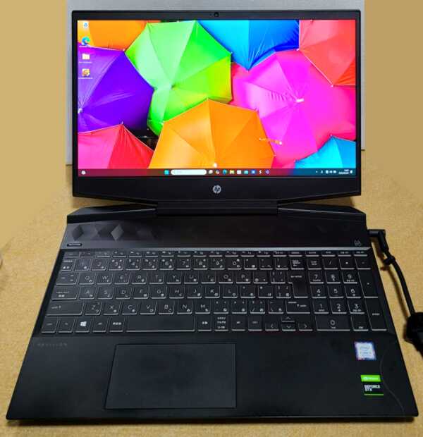 HP Pavilion Gaming Laptop 15-dk0xxxシリーズのゲーミングノートPC買取（OMEN）