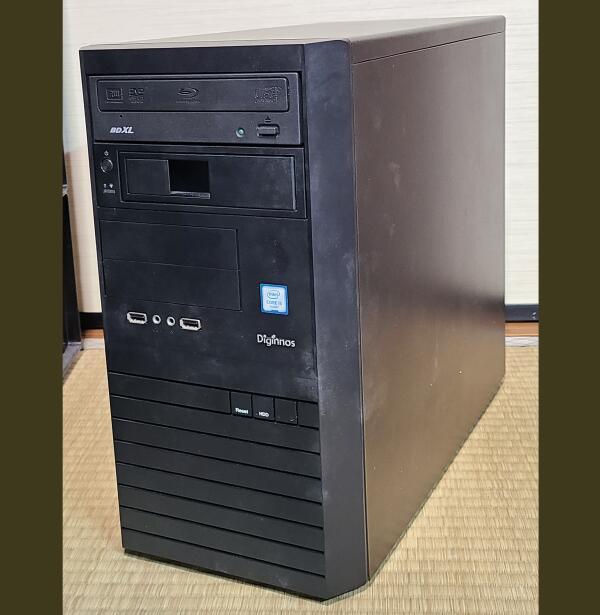 ドスパラ Diginnos デスクトップPC外観写真