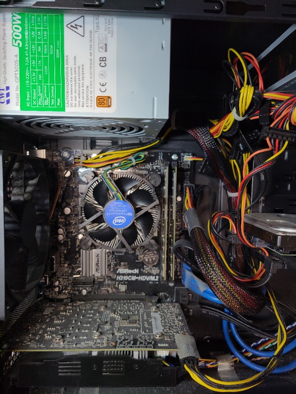 ツクモ eX.computer デスクトップPC内部写真画像