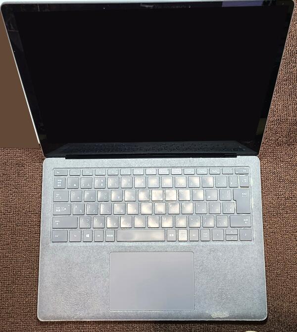 【買取実績】Microsoft Surface Laptop（故障品）の買取・Model 1957