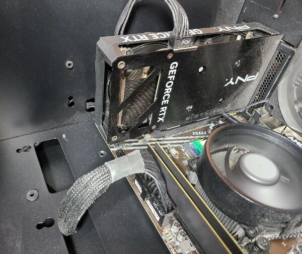 故障した自作PC