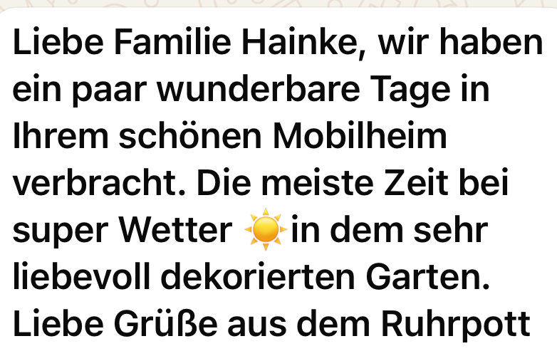 Vielen lieben Dank 😄