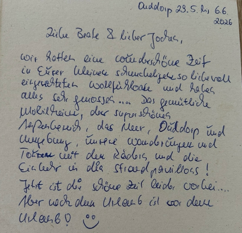 Vielen lieben Dank 😃