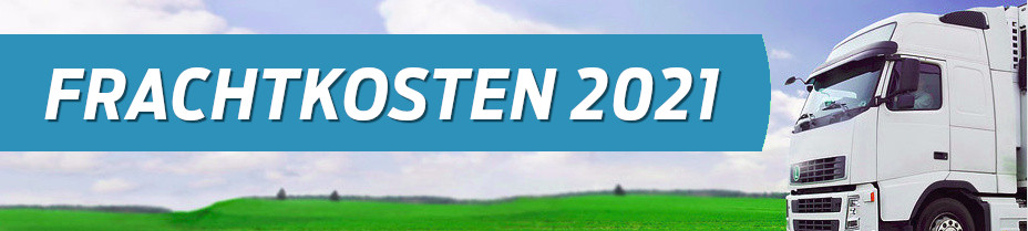 SERVICE UPDATE // Frachtkosten 2021