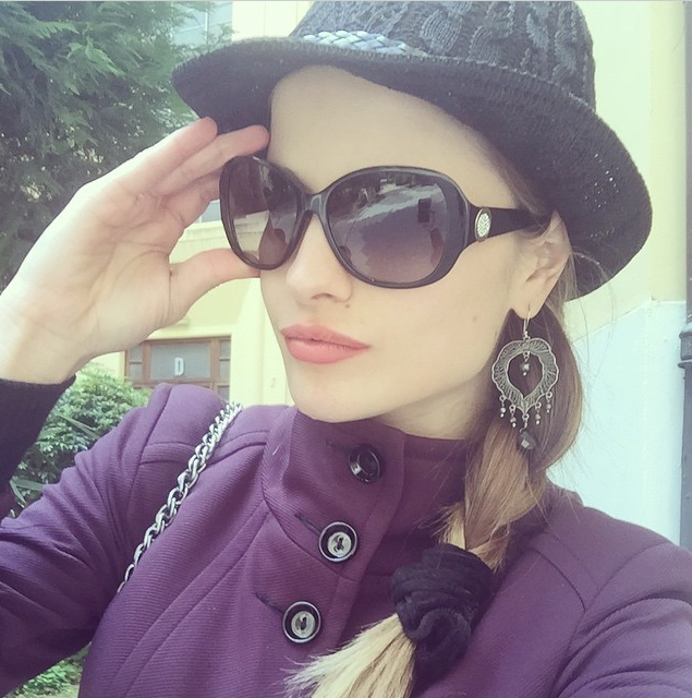 The incomparable Giulia Elettra in our designs. We love.