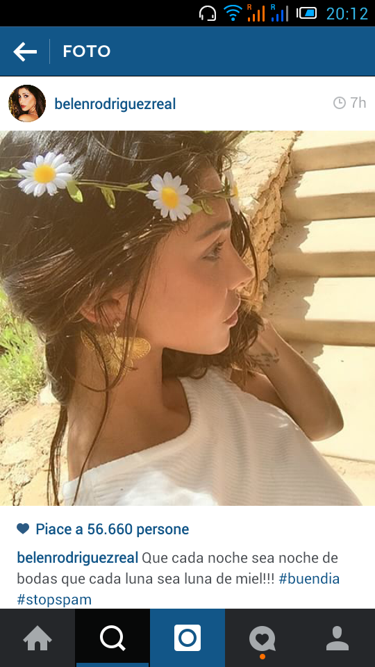 Belen Rodriguez Real in earrings from the new Flock collection. We love it!
