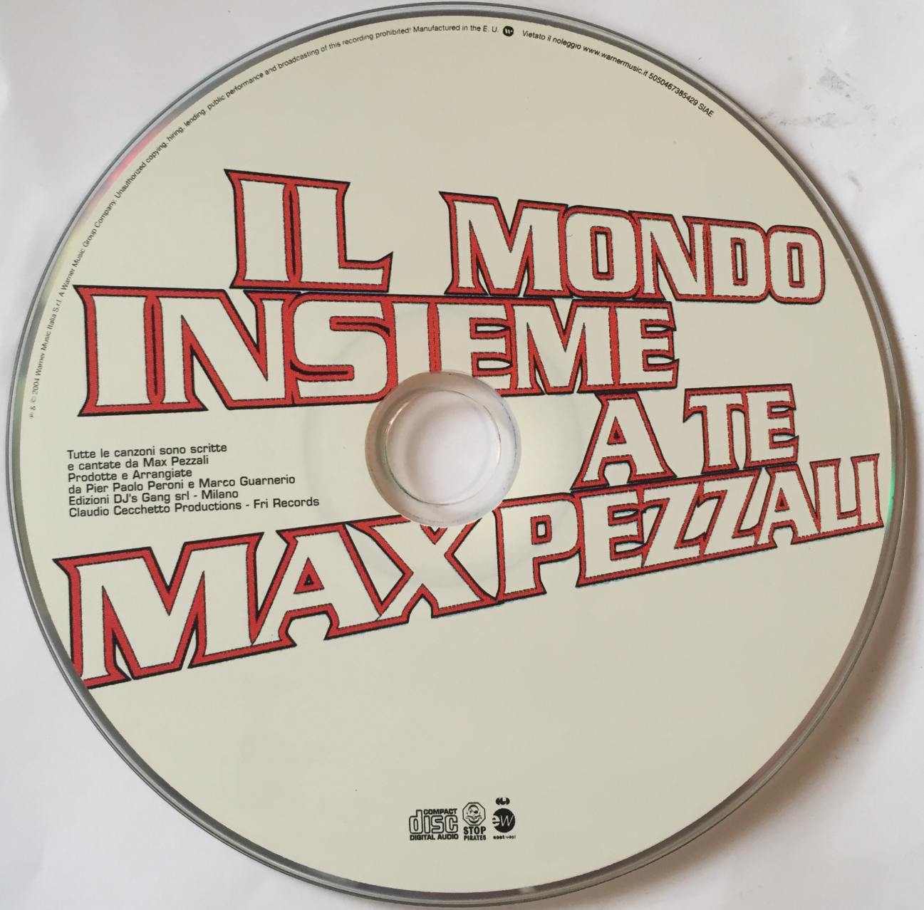 Album di inediti Nel mondo di Max Pezzali Album di inediti Nel mondo di Max Pezzali