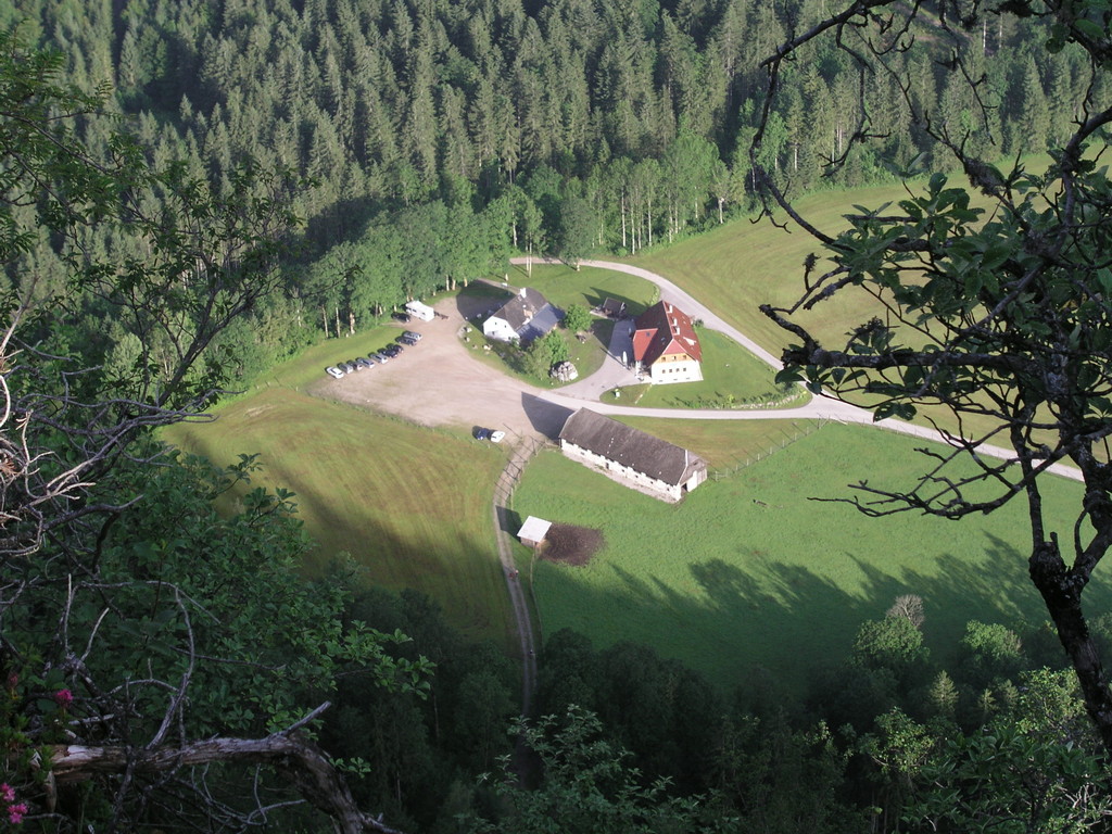 Tieflblick zum Baumschlagerreith