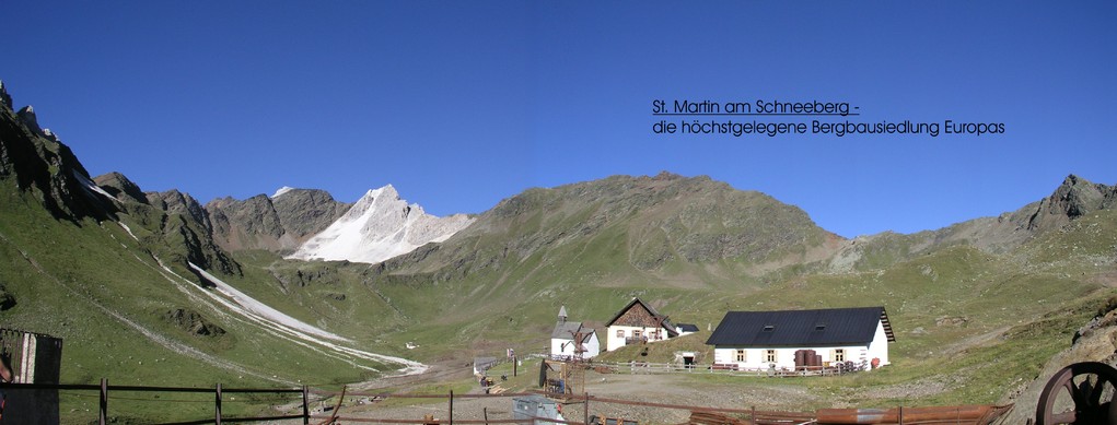 St. Martin am Schneeberg - das höchste Bergbaudorf Europas