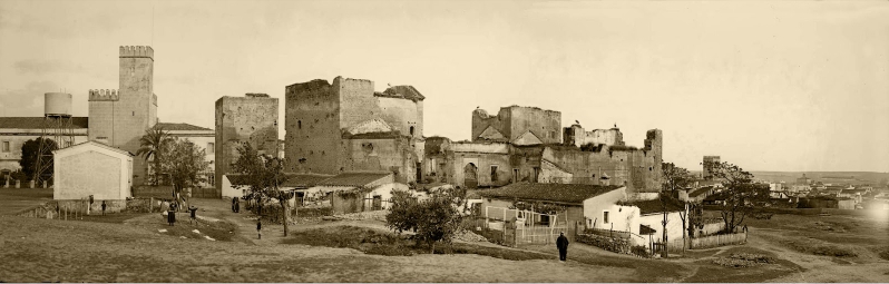Alcazaba de Badajoz, 1927.