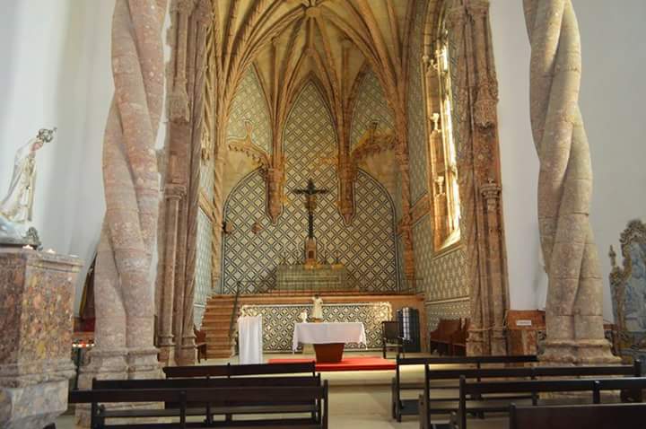 Monasterio de Jesús en Setubal, Portugal.