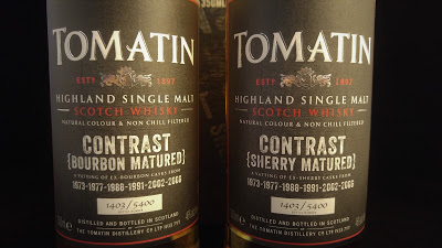 Tomatin Contrast Etikett