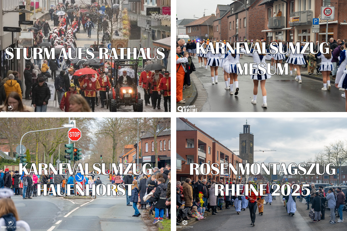 Straßenkarneval in Rheine 2025