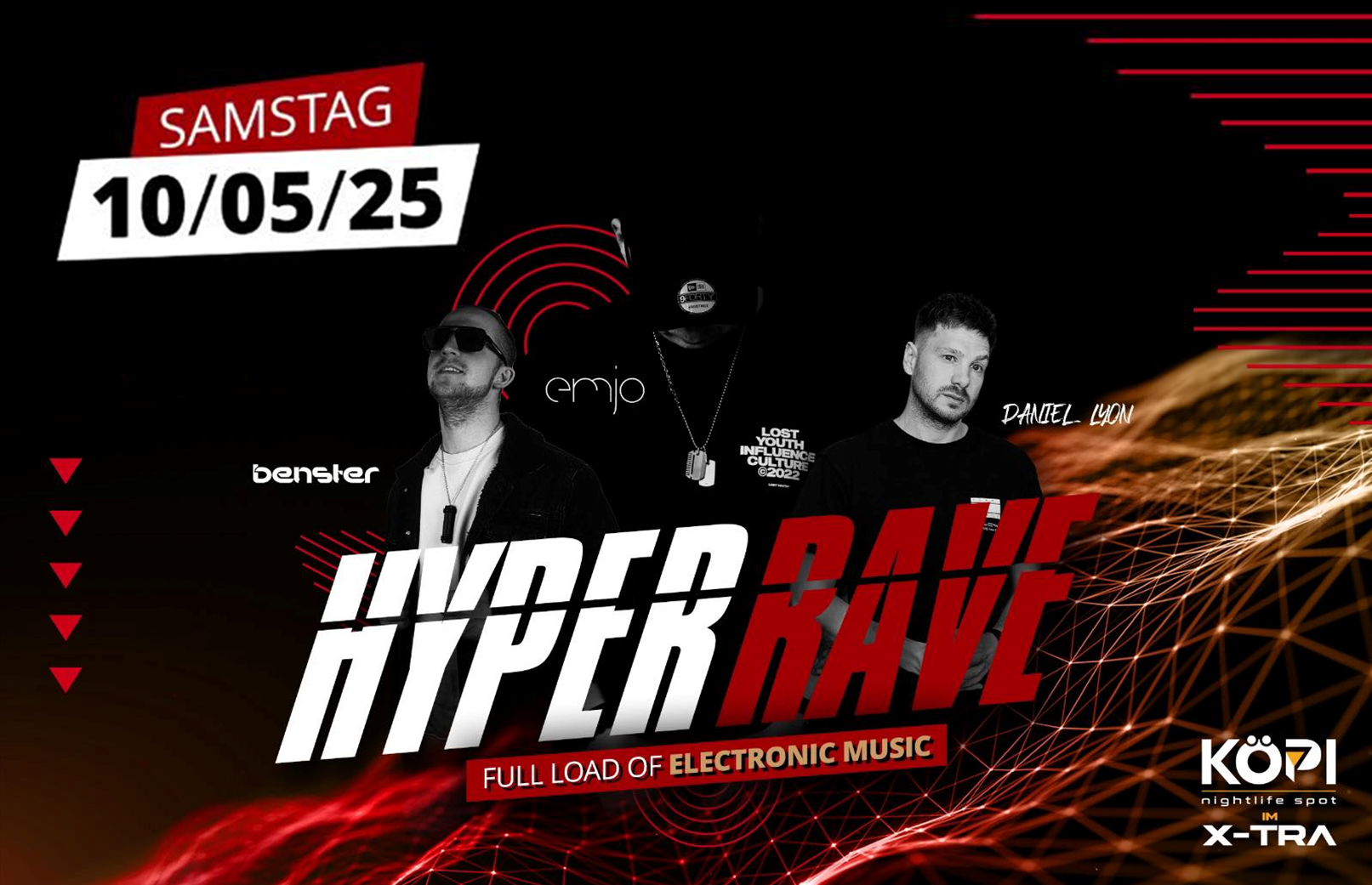 Hyperrave bringt das Xtra im Köpi zum Beben