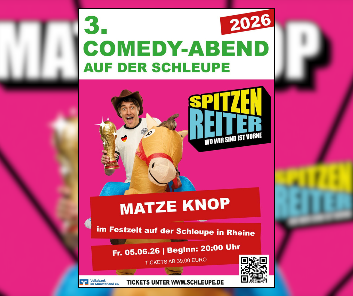 Comedyabend auf der Schleupe mit Matze Knop