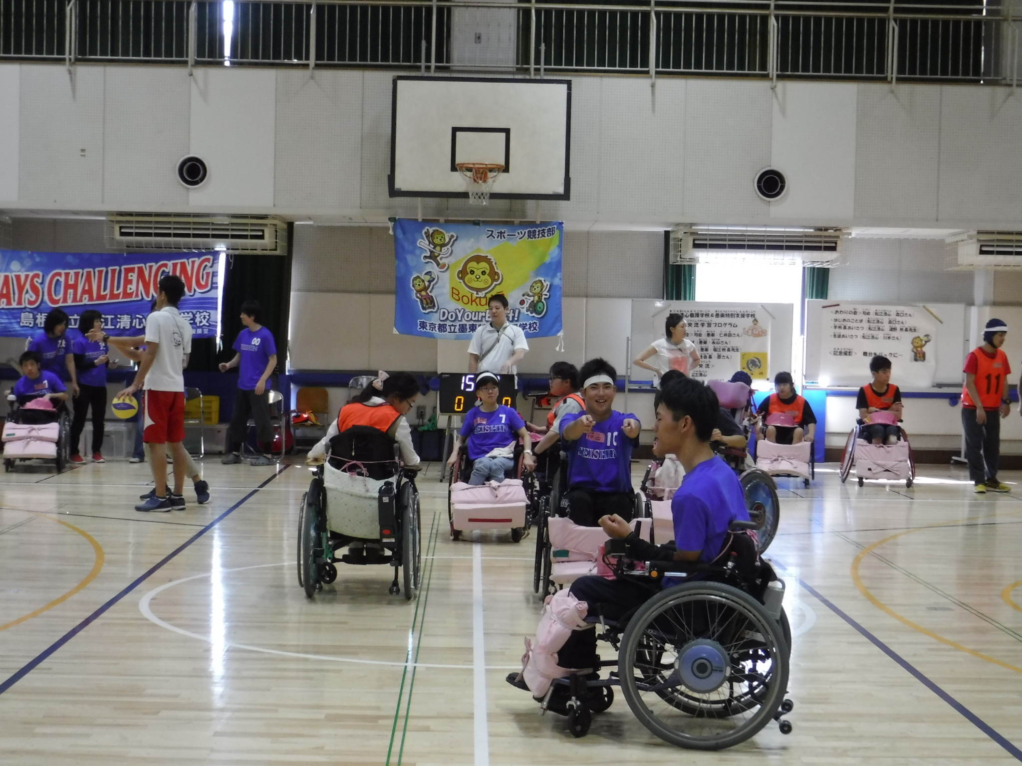 重度障害の人もスポーツできるんだよ 日本ハンドサッカー協会のページ