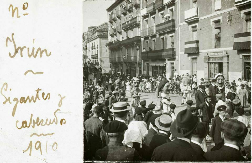 Algunas de las primeras fotografías tomadas en Irún